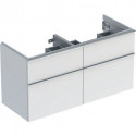 Geberit Waschtischunterschrank iCon 1200x615x476mm f D-WT we hochglanz/Griff