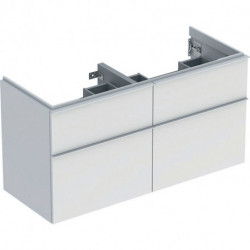 Geberit Waschtischunterschrank iCon 1200x615x476mm f D-WT we matt/Griff we m