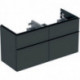 Geberit Waschtischunterschrank iCon 1200x615x476mm f D-WT Lav matt/Griff Lav