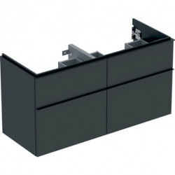 Geberit Waschtischunterschrank iCon 1200x615x476mm f D-WT Lav matt/Griff Lav