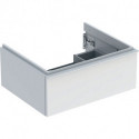 Geberit Waschtischunterschrank iCon 600x247x476mm we hochglanz/Griff we matt