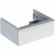 Geberit Waschtischunterschrank iCon 600x247x476mm we hochglanz/Griff vc