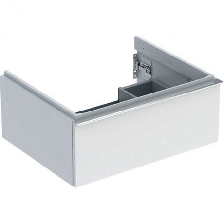 Geberit Waschtischunterschrank iCon 600x247x476mm we hochglanz/Griff vc