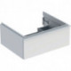 Geberit Waschtischunterschrank iCon 600x247x476mm weiß matt/Griff weiß matt