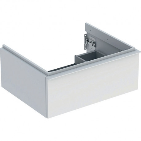 Geberit Waschtischunterschrank iCon 600x247x476mm weiß matt/Griff weiß matt