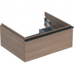 Geberit Waschtischunterschrank iCon 600x247x476mm Eiche/Griff lava matt