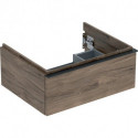 Geberit Waschtischunterschrank iCon 600x247x476mm NB hickory/Griff lava matt