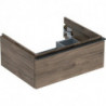Geberit Waschtischunterschrank iCon 600x247x476mm NB hickory/Griff lava matt