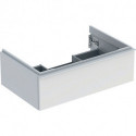 Geberit Waschtischunterschrank iCon 750x247x476mm weiß matt/Griff weiß matt