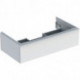 Geberit Waschtischunterschrank iCon 900x247x476mm we hochglanz/Griff we matt
