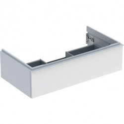 Geberit Waschtischunterschrank iCon 900x247x476mm we hochglanz/Griff we matt
