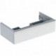 Geberit Waschtischunterschrank iCon 900x247x476mm we hochglanz/Griff vc