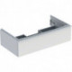 Geberit Waschtischunterschrank iCon 900x247x476mm weiß matt/Griff weiß matt