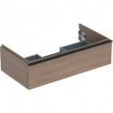 Geberit Waschtischunterschrank iCon 900x247x476mm Eiche/Griff lava matt