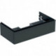 Geberit Waschtischunterschrank iCon 900x247x476mm lava matt/Griff lava matt