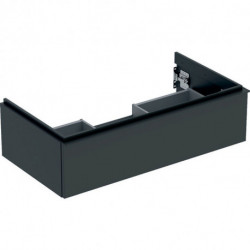 Geberit Waschtischunterschrank iCon 900x247x476mm lava matt/Griff lava matt