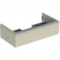 Geberit Waschtischunterschrank iCon 900x247x476mm sandgrau hochglanz/Griff s