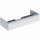 Geberit Waschtischunterschrank iCon 1200x247x476mm we hochglanz/Griff we m