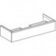 Geberit Waschtischunterschrank iCon 1200x247x476mm we hochglanz/Griff vc