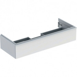 Geberit Waschtischunterschrank iCon 1200x247x476mm weiß matt/Griff weiß matt