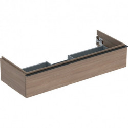 Geberit Waschtischunterschrank iCon 1200x247x476mm Eiche/Griff lava matt