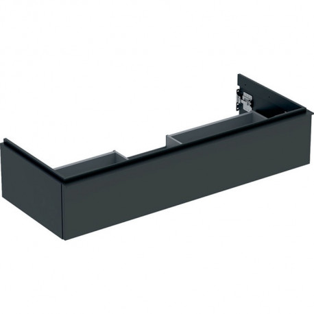 Geberit Waschtischunterschrank iCon 1200x247x476mm lava matt/Griff lava matt