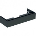 Geberit Waschtischunterschrank iCon 1200x247x476mm lava matt/Griff lava matt