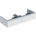 Geberit Waschtischunterschrank iCon 1200x247x476mm f D-WT we hochglanz/Griff