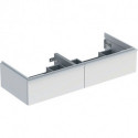Geberit Waschtischunterschrank iCon 1200x247x476mm f D-WT we matt/Griff we m