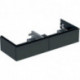 Geberit Waschtischunterschrank iCon 1200x247x476mm f D-WT Lav matt/Griff Lav