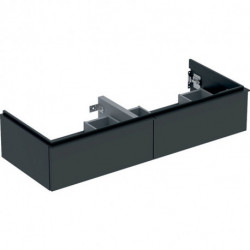 Geberit Waschtischunterschrank iCon 1200x247x476mm f D-WT Lav matt/Griff Lav