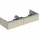 Geberit Waschtischunterschrank iCon 1200x247x476mm f D-WT sandgrau hochglanz