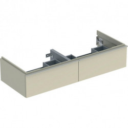 Geberit Waschtischunterschrank iCon 1200x247x476mm f D-WT sandgrau hochglanz