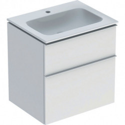 Geberit Waschtischunterschrank iCon 600x630x480mm m Möbel-WT KT we matt/Grif