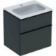 Geberit Waschtischunterschrank iCon 600x630x480mm m Möbel-WT KT Lav matt/Gri