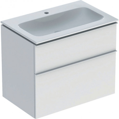 Geberit Waschtischunterschrank iCon 750x630x480mm m Möbel-WT KT we matt/Grif