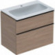 Geberit Waschtischunterschrank iCon 750x630x480mm m Möbel-WT KT Eiche/Griff