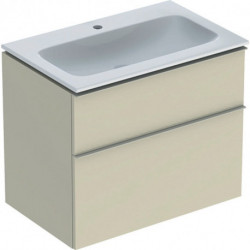 Geberit Waschtischunterschrank iCon 750x630x480mm m Möbel-WT KT sandgrau hoc