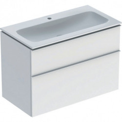 Geberit Waschtischunterschrank iCon 900x630x480mm m Möbel-WT KT we hochglanz