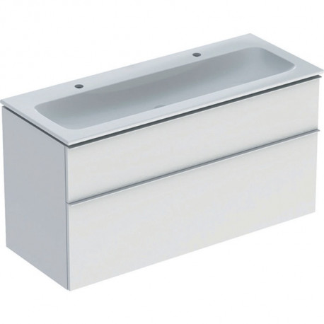 Geberit Waschtischunterschrank iCon 1200x630x480mm m Möbel-WT KT we matt/Gri