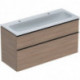 Geberit Waschtischunterschrank iCon 1200x630x480mm m Möbel-WT KT Eiche/Griff