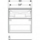 Geberit Waschtischunterschrank iCon 600x630x480mm m Möbel-WT we matt/Griff w