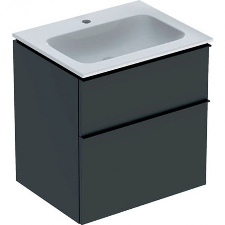 Geberit Waschtischunterschrank iCon 600x630x480mm m Möbel-WT Lav matt/Griff