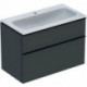 Geberit Waschtischunterschrank iCon 900x630x480mm m Möbel-WT Lav matt/Griff