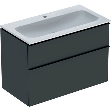 Geberit Waschtischunterschrank iCon 900x630x480mm m Möbel-WT Lav matt/Griff