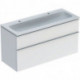 Geberit Waschtischunterschrank iCon 1200x630x480mm m Möbel-WT we hochglanz/G