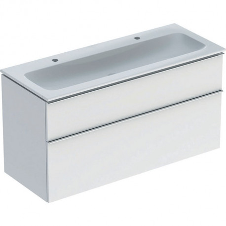 Geberit Waschtischunterschrank iCon 1200x630x480mm m Möbel-WT we hochglanz/G