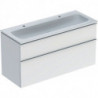 Geberit Waschtischunterschrank iCon 1200x630x480mm m Möbel-WT we hochglanz/G