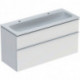 Geberit Waschtischunterschrank iCon 1200x630x480mm m Möbel-WT we matt/Griff