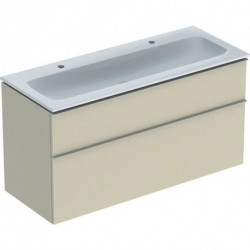 Geberit Waschtischunterschrank iCon 1200x630x480mm m Möbel-WT sandgrau hochg